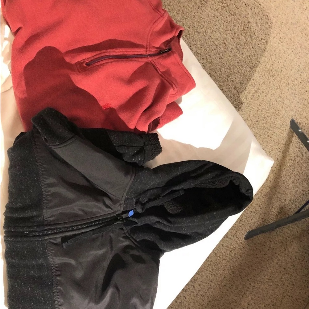NEW IZOD Relaxed Pullover Jacket Red XL - + extra